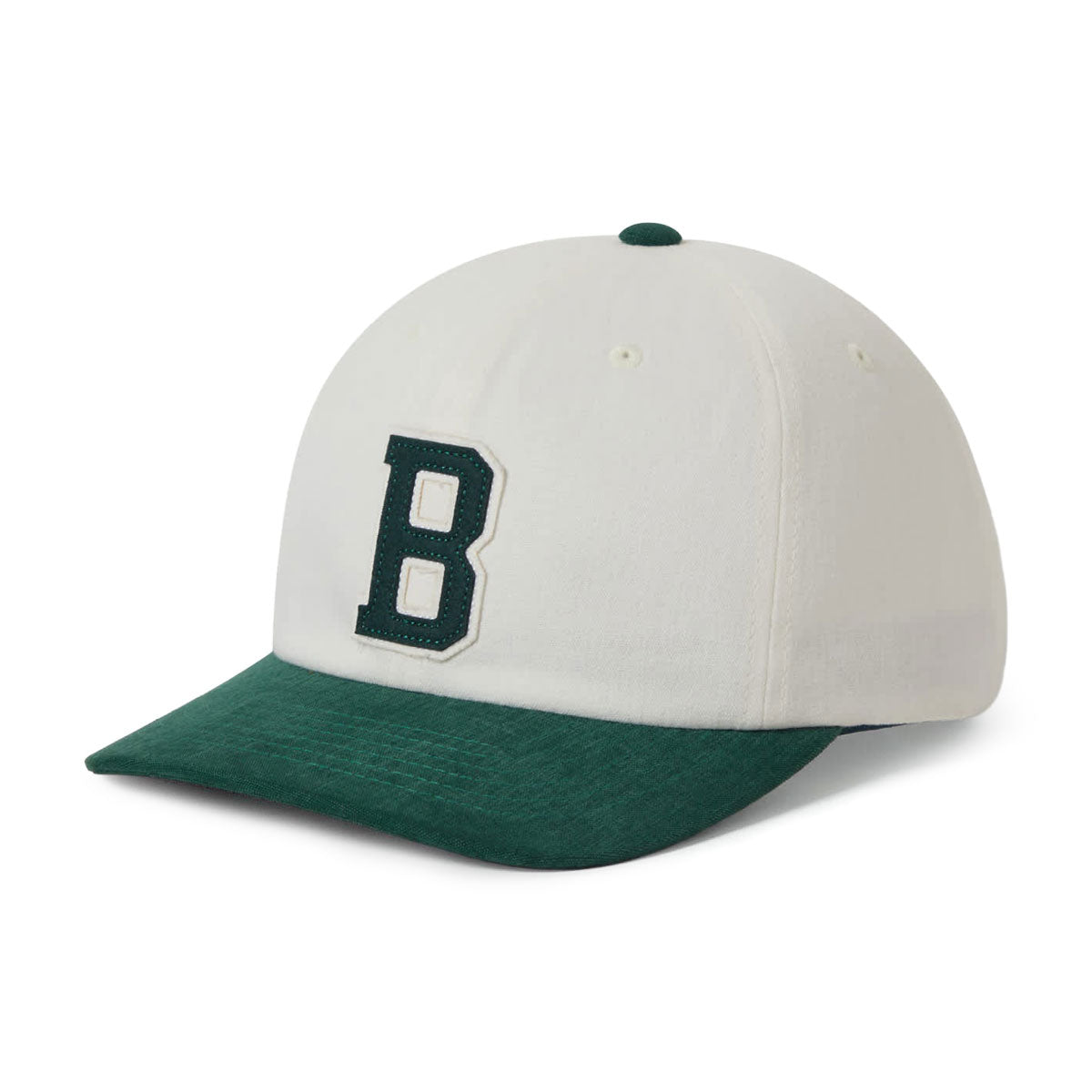 Brixton Big B MP Hat - Off White/Primal Green image 1