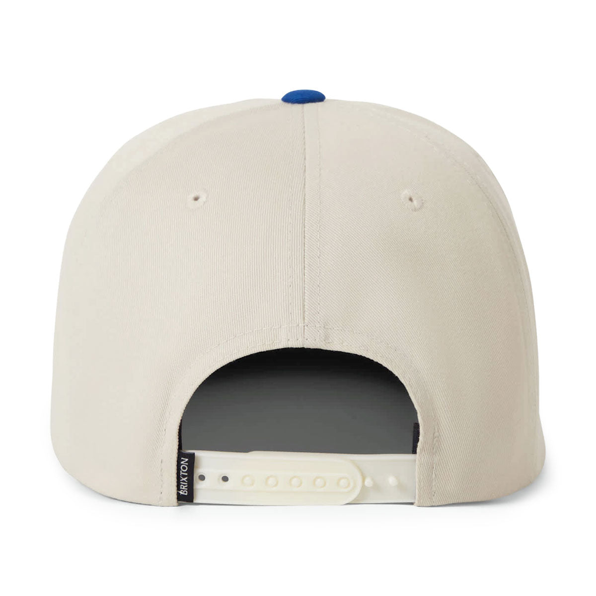 Brixton Grade HP Snapback Hat - Whitecap/Royal image 2