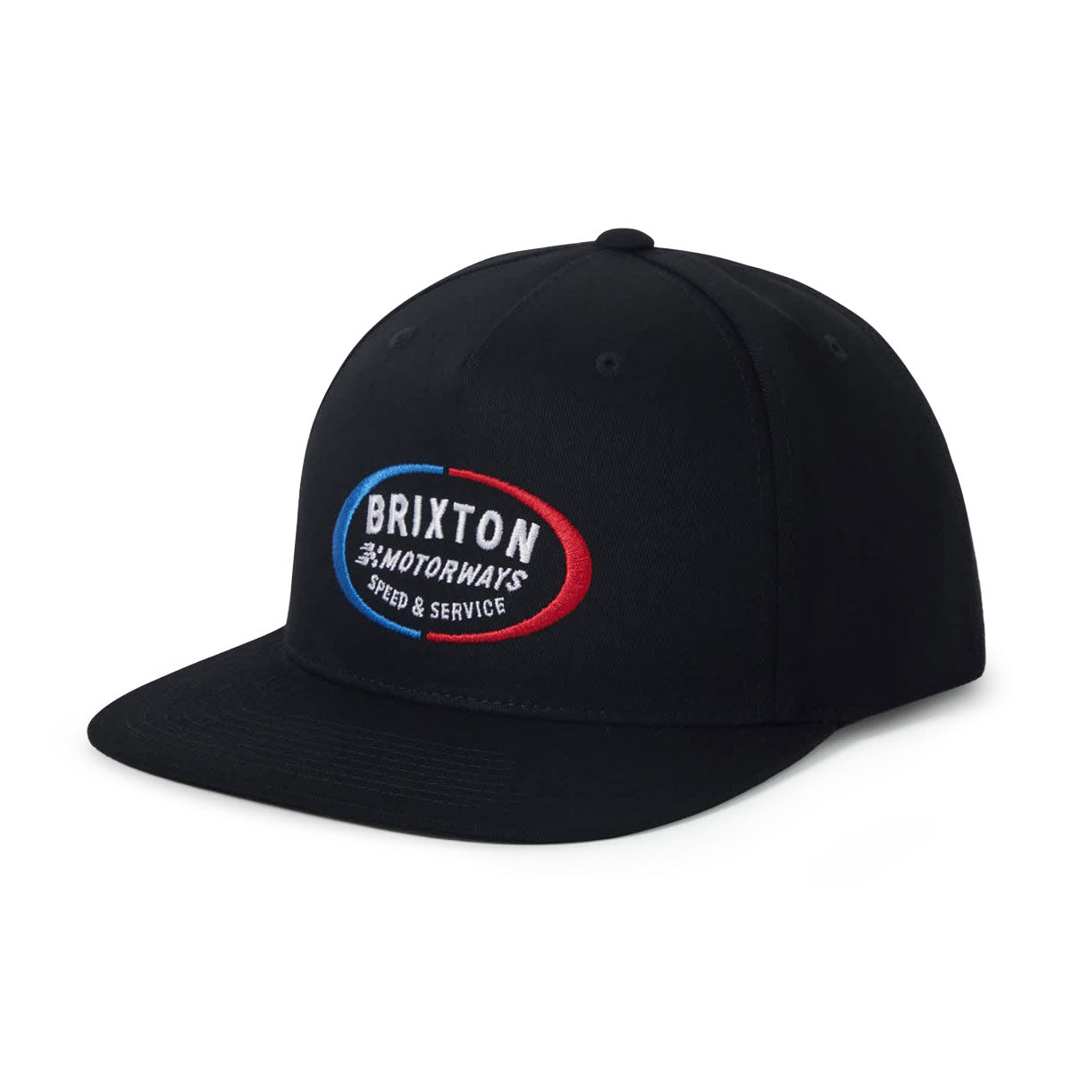 Brixton Rhett MP Snapback Hat - Black image 1
