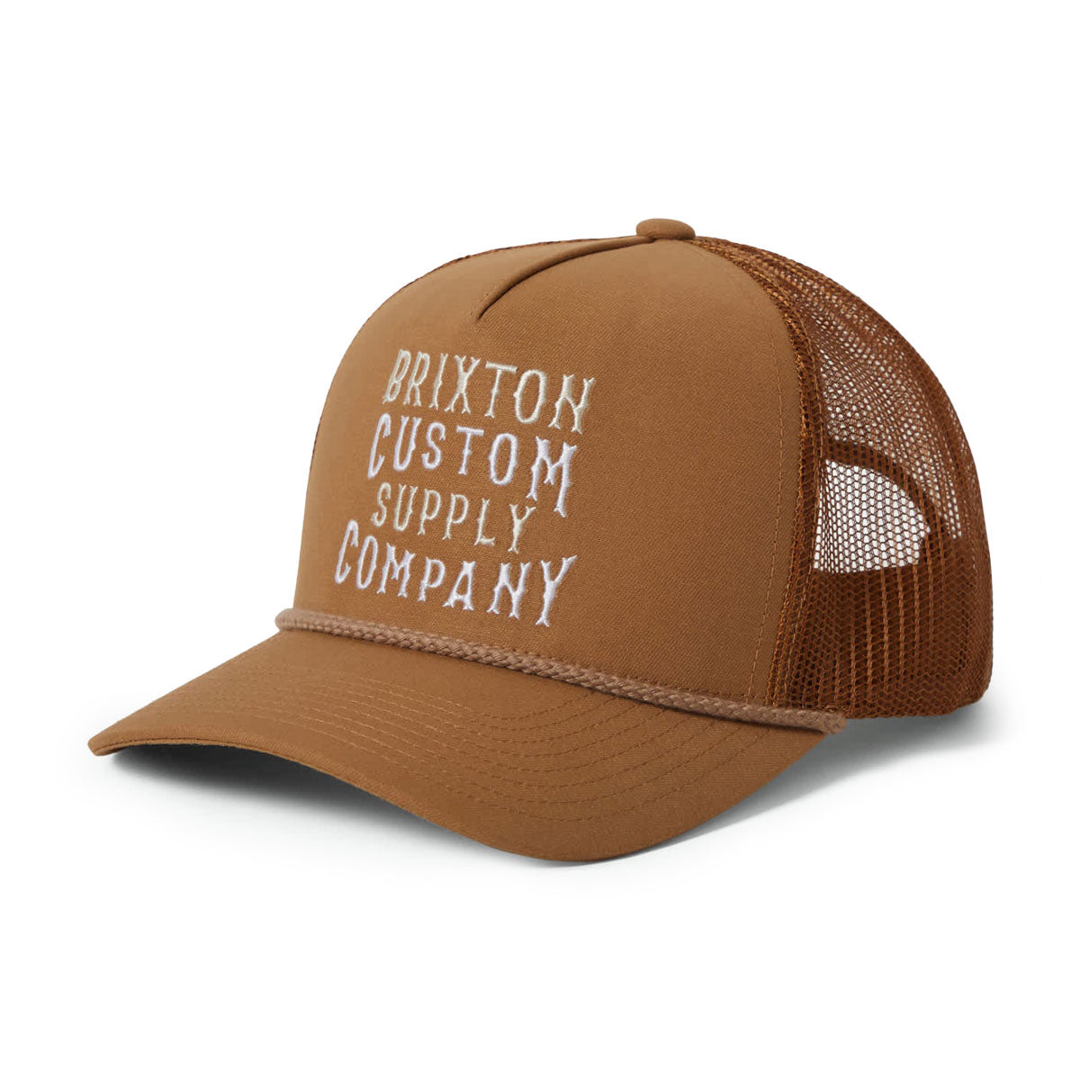 Brixton Wheaton C Netplus MP Trucker Hat - Copper/Copper image 1