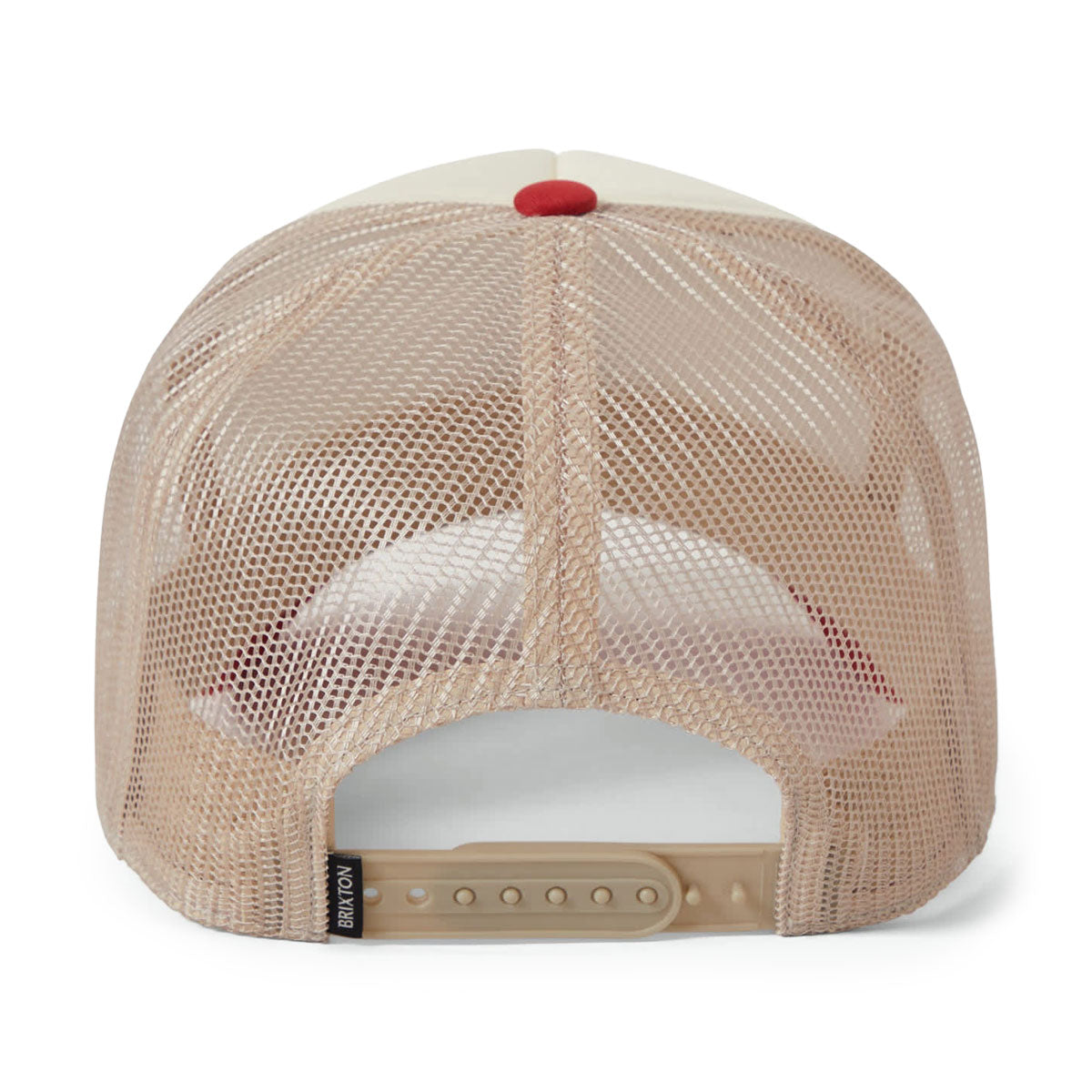 Brixton Lost In Reality Netplus MP Trucker Hat - Whitecap/Adrenaline Rush image 2
