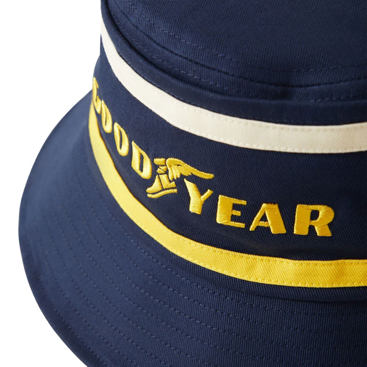 Brixton x Goodyear Service Bucket Hat - Navy image 3
