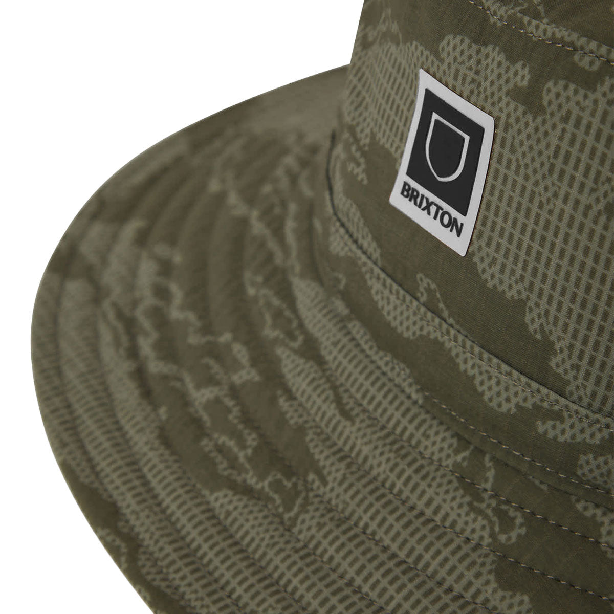 Brixton Journey Boonie Hat - Olive Tiger Camo image 3