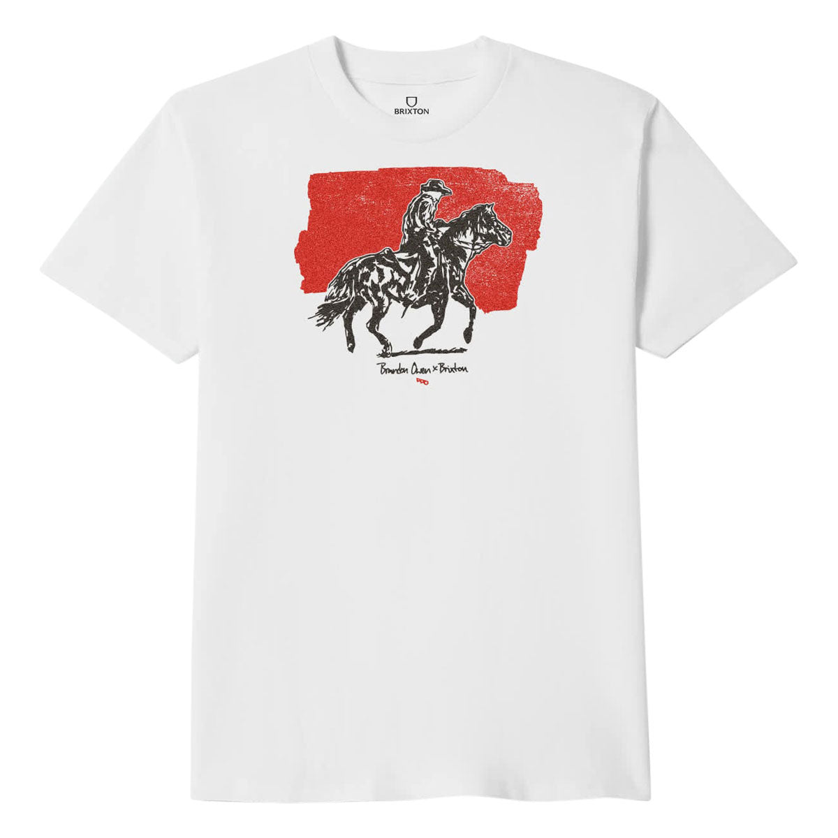 Brixton Duston T-Shirt - White image 1