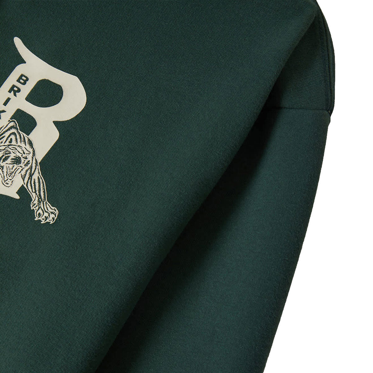 Brixton Predator Relaxed Hoodie - Primal Green Worn Wash image 3