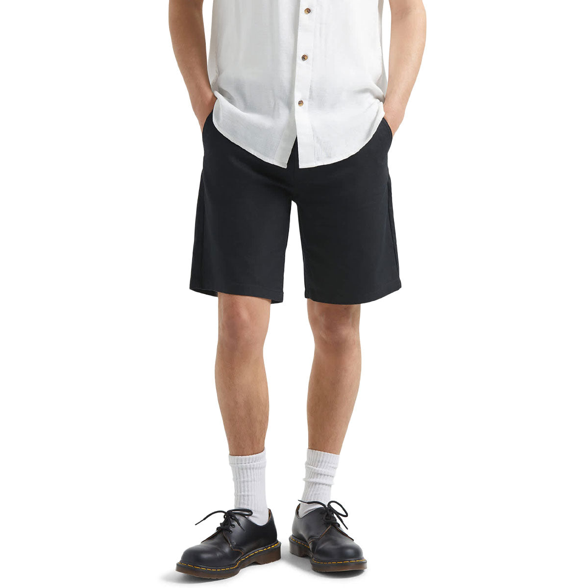 Brixton Santo Chino Shorts - Black image 2