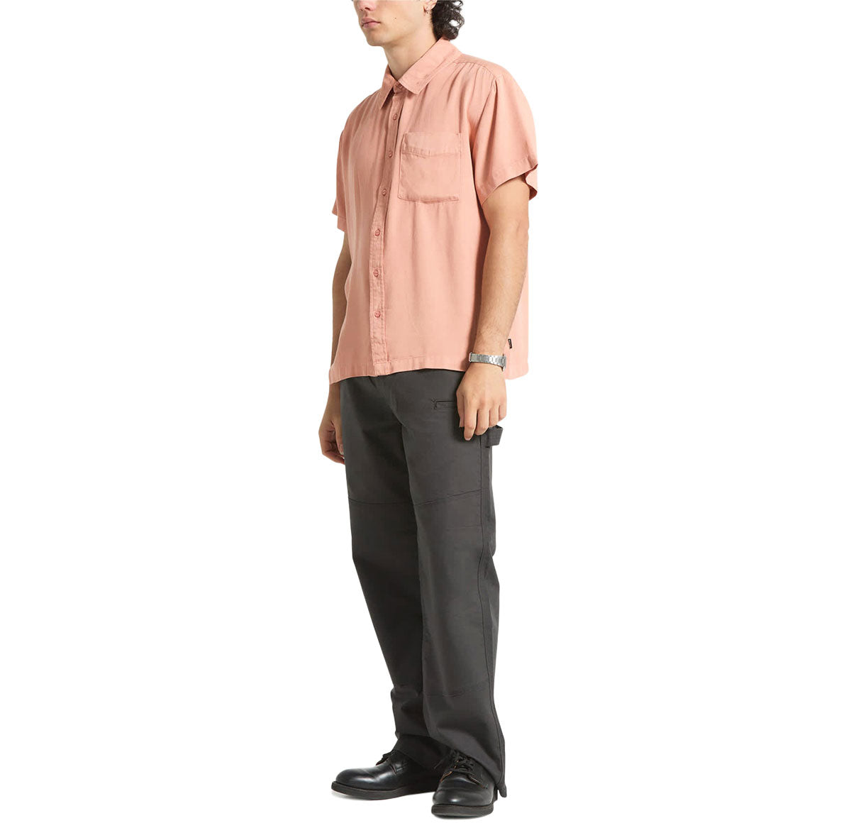 Brixton Cooling Comfort Shirt - Silver Pink image 2