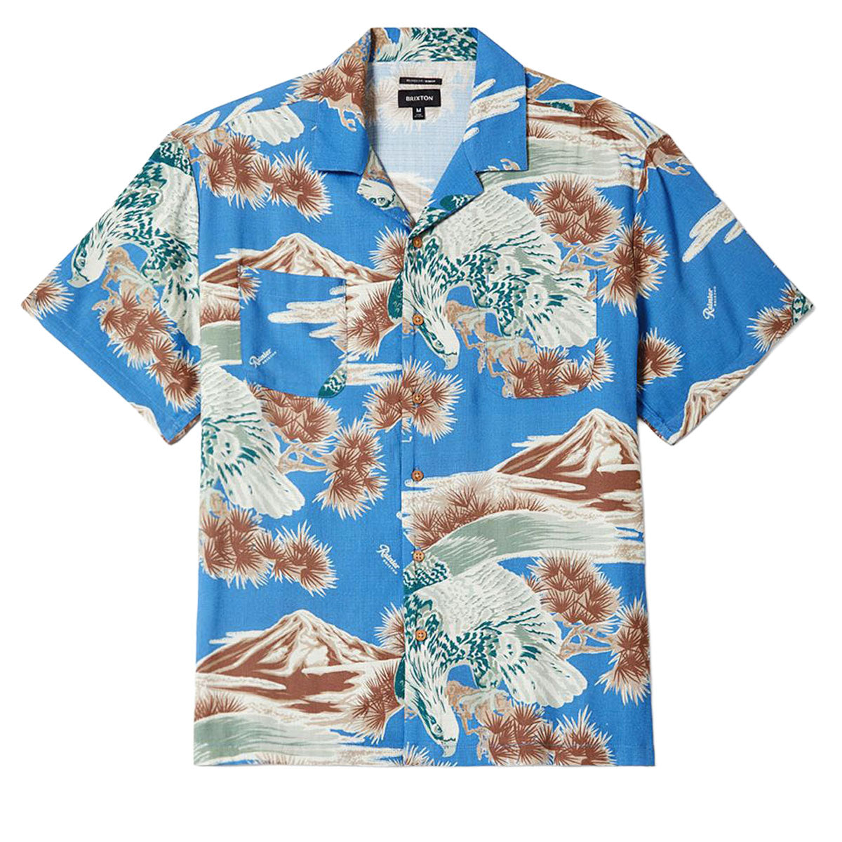 Brixton x Rainier Shirt - Blue Sky image 1
