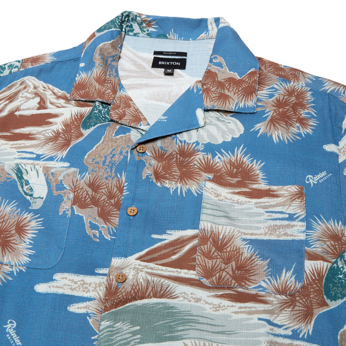 Brixton x Rainier Shirt - Blue Sky image 2
