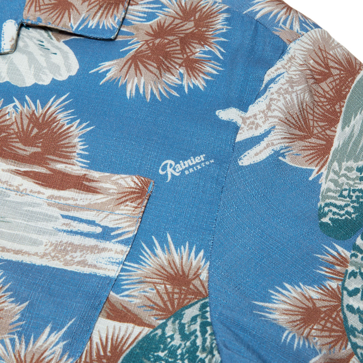 Brixton x Rainier Shirt - Blue Sky image 3