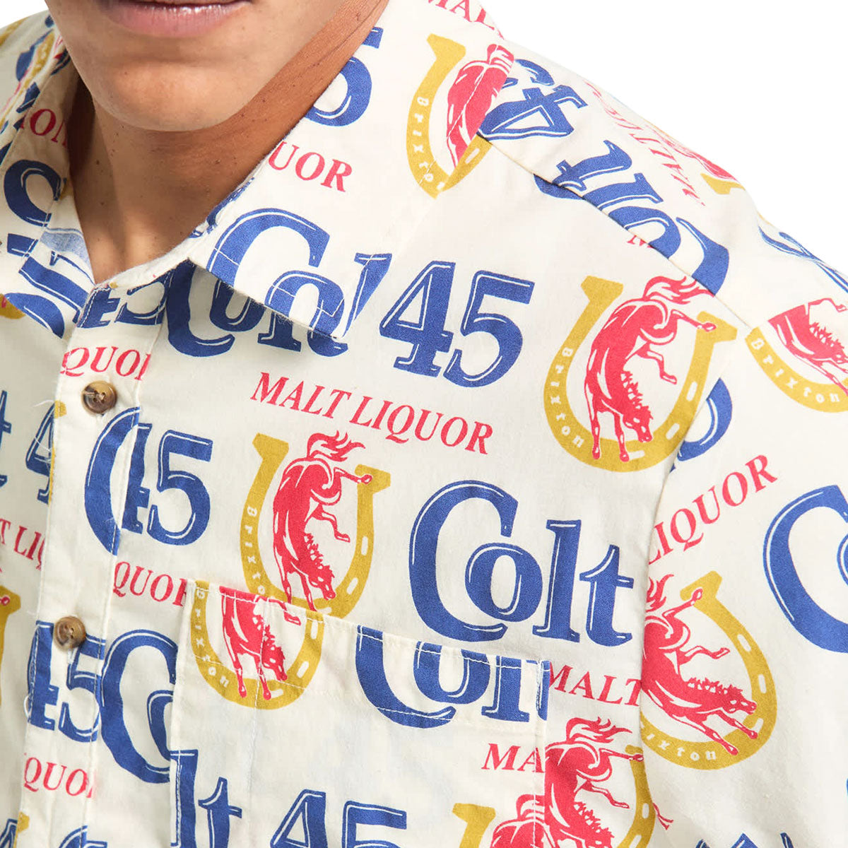 Brixton x Colt 45 Shirt - Multi image 3
