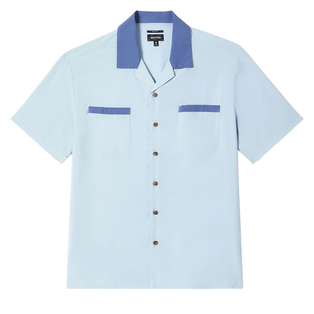 Brixton Lafayette Shirt - Blue Aura image 1