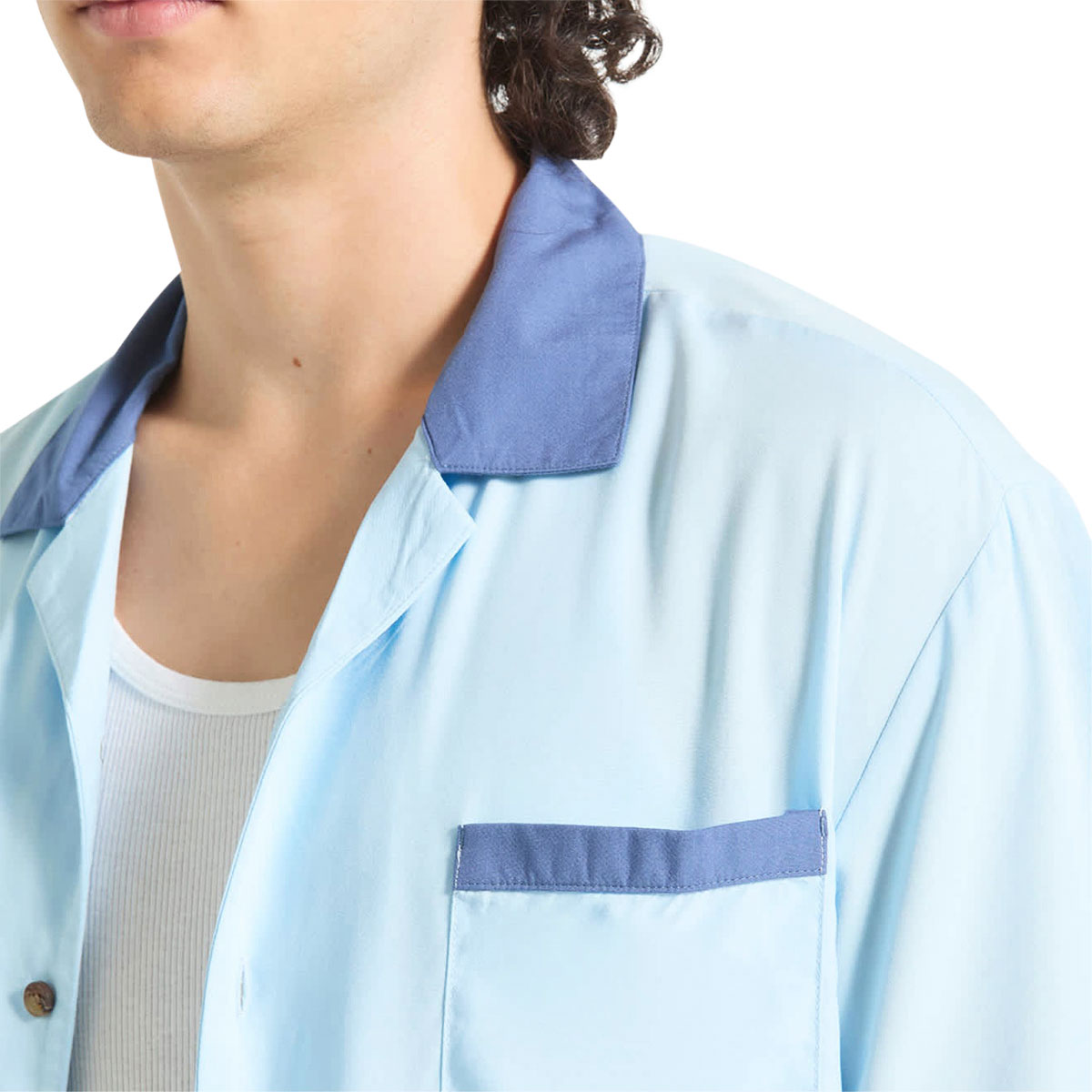 Brixton Lafayette Shirt - Blue Aura image 4