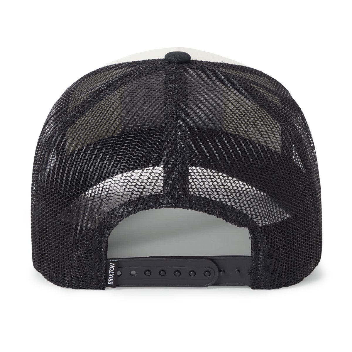 Brixton Hubal C Np Mp Trucker Hat - Black/Off White/Black image 2