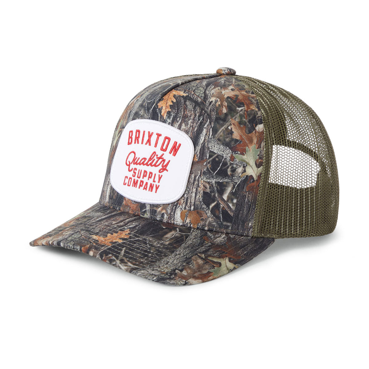 Brixton Hubal C Np Mp Trucker Hat - Tree Camo/Olive image 1