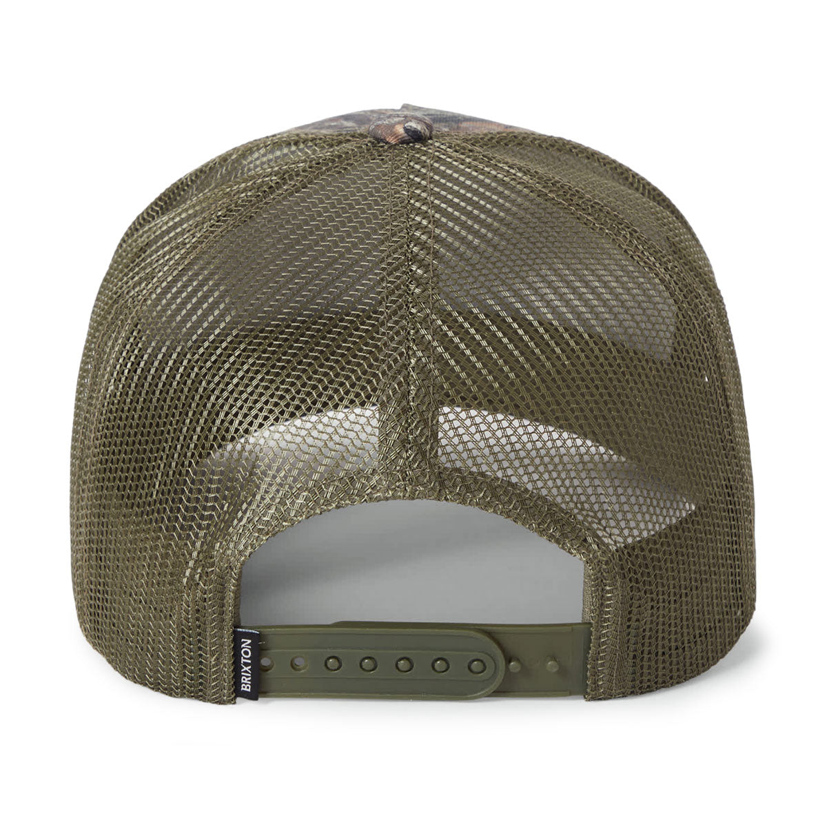 Brixton Hubal C Np Mp Trucker Hat - Tree Camo/Olive image 2