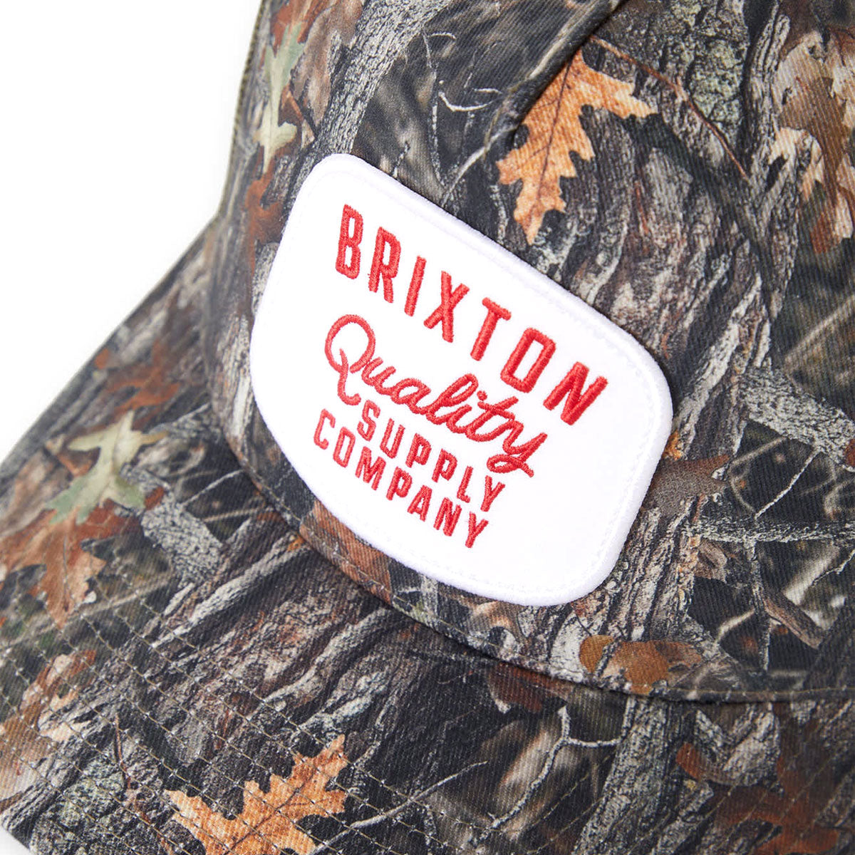 Brixton Hubal C Np Mp Trucker Hat - Tree Camo/Olive image 3