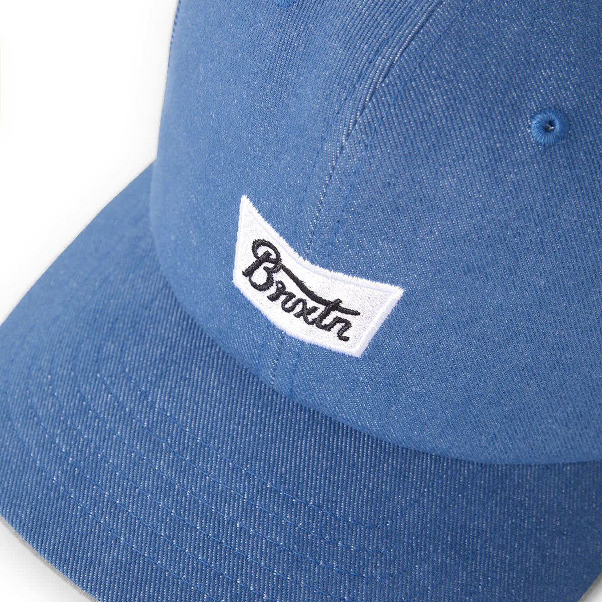 Brixton Stith Mp Adj Hat - Light Stone Wash Denim image 3