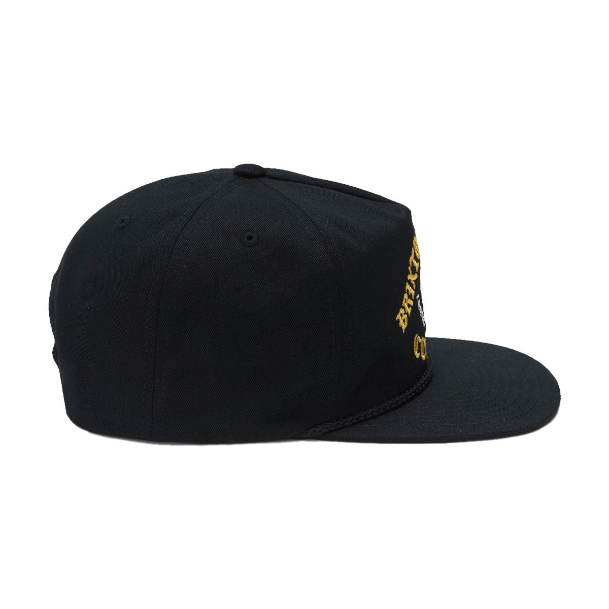 Brixton Morado Mp Snapback Hat - Black image 3