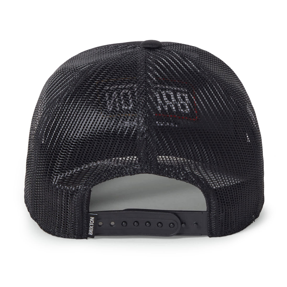 Brixton Caldwell Np Hp Trucker Hat - Black/Black image 2