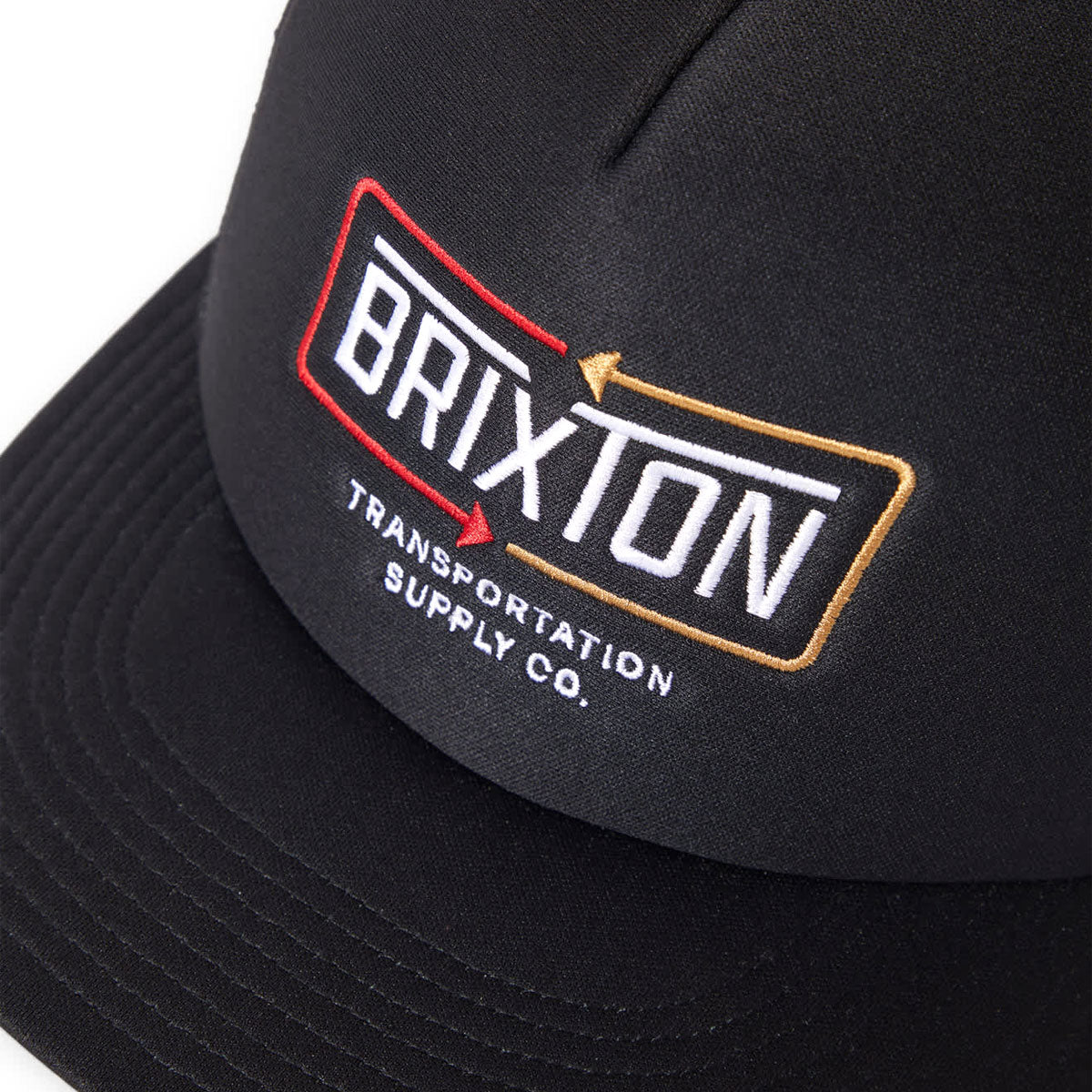 Brixton Caldwell Np Hp Trucker Hat - Black/Black image 3
