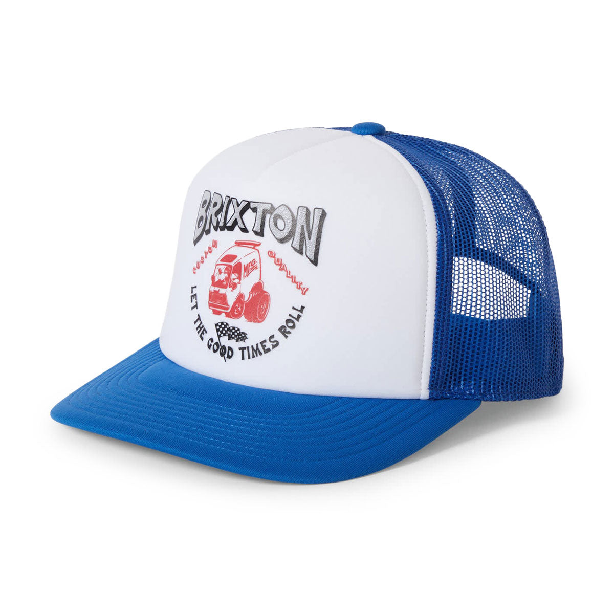 Brixton Garnet Np Hp Trucker Hat - Royal/White/Royal image 1