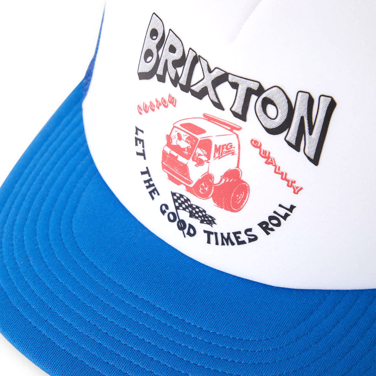 Brixton Garnet Np Hp Trucker Hat - Royal/White/Royal image 3