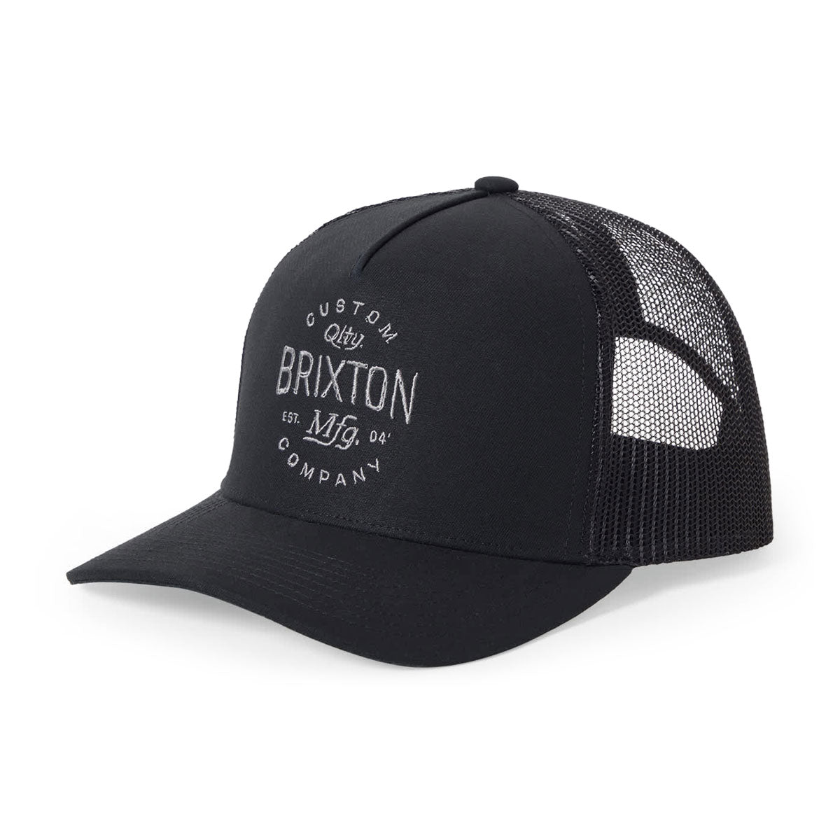 Brixton Fremont C Np Mp Trucker Hat - Black/Black image 1