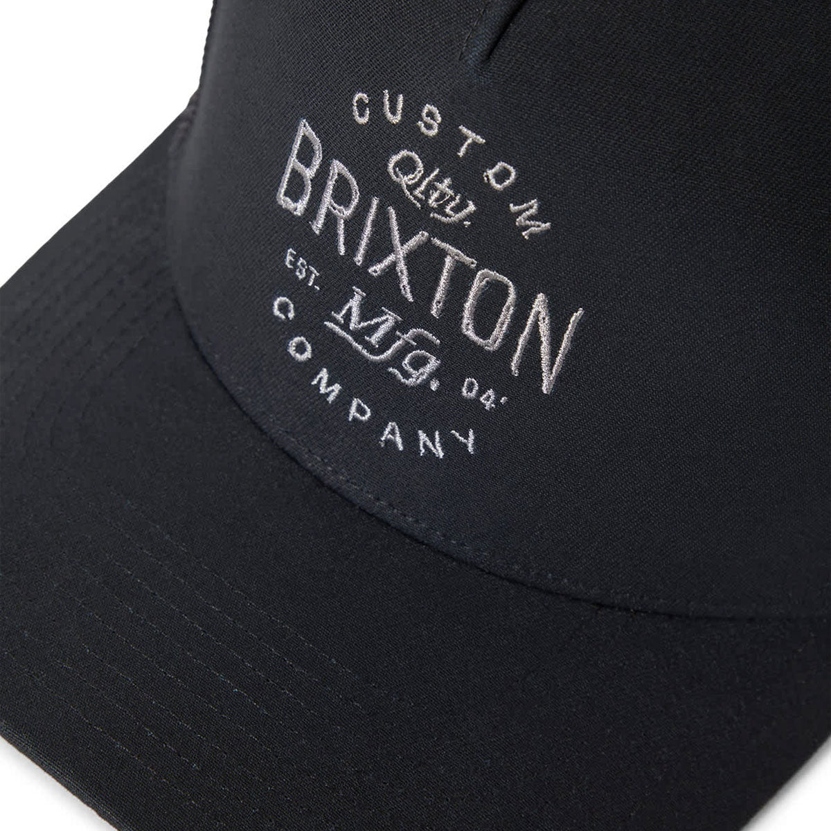 Brixton Fremont C Np Mp Trucker Hat - Black/Black image 3