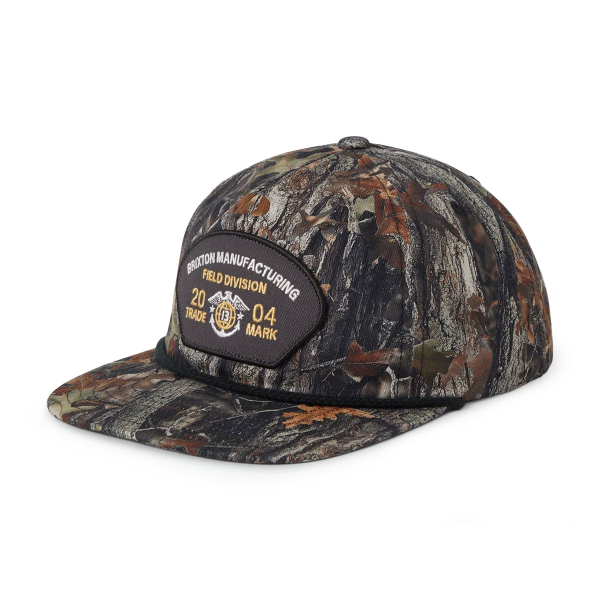 Brixton Division Np Mp Snapback Hat - Tree Camo image 1