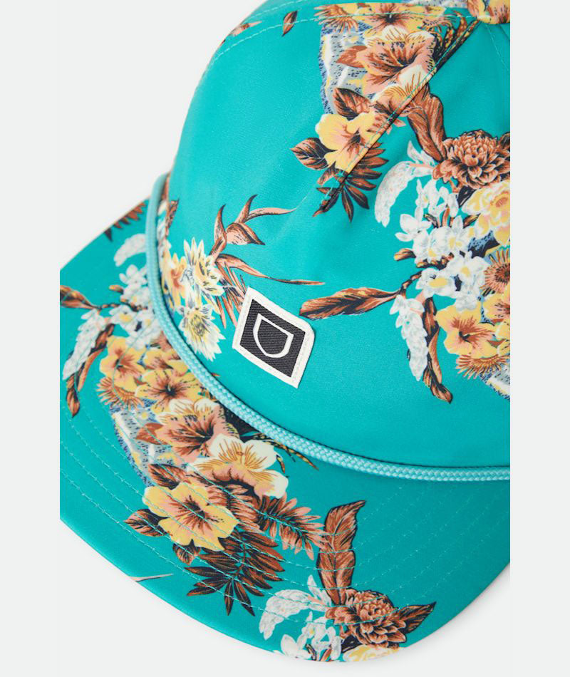 Brixton Beta Mp Water Snapback Hat - Green Haze image 3