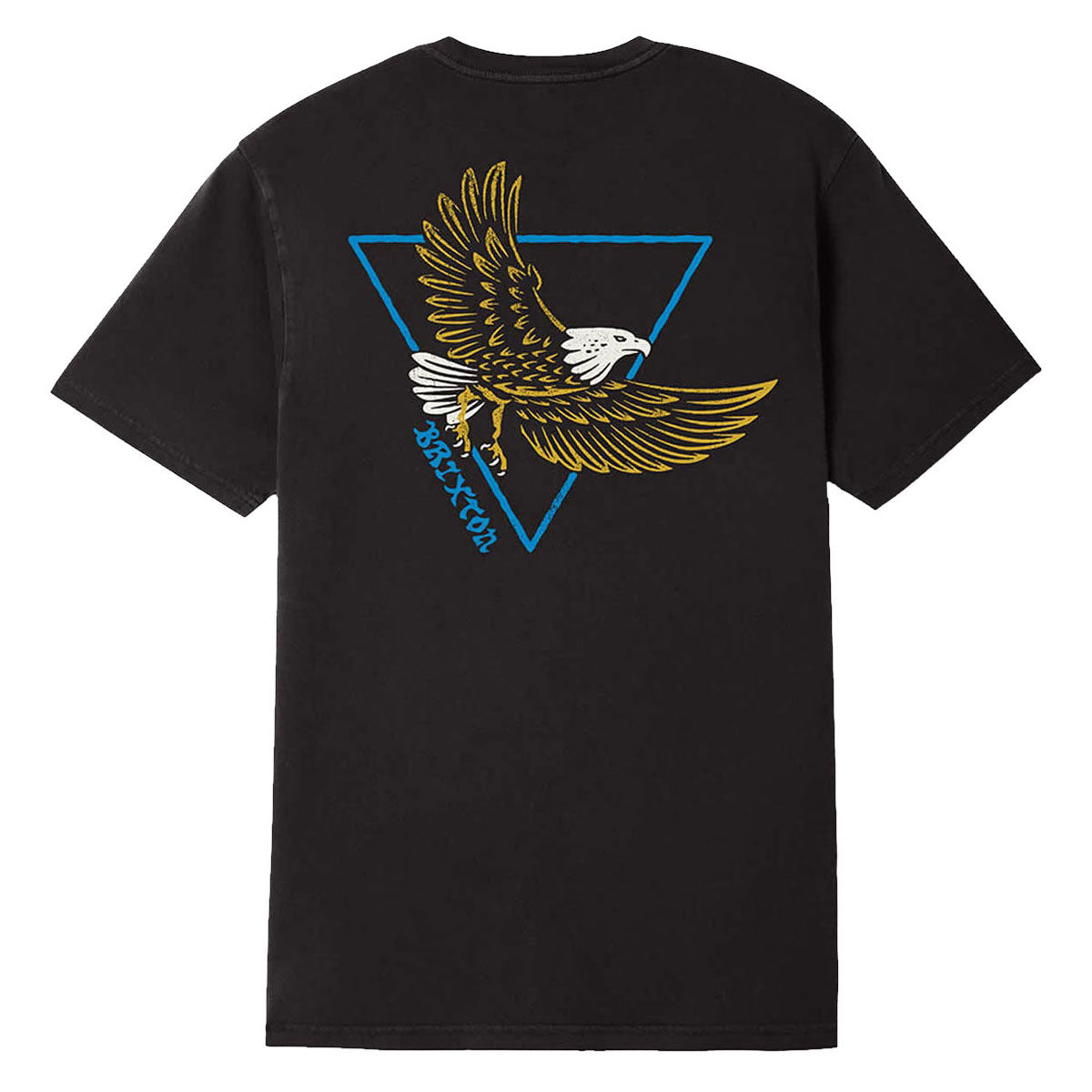 Brixton Opal T-Shirt - Black Worn Wash image 2