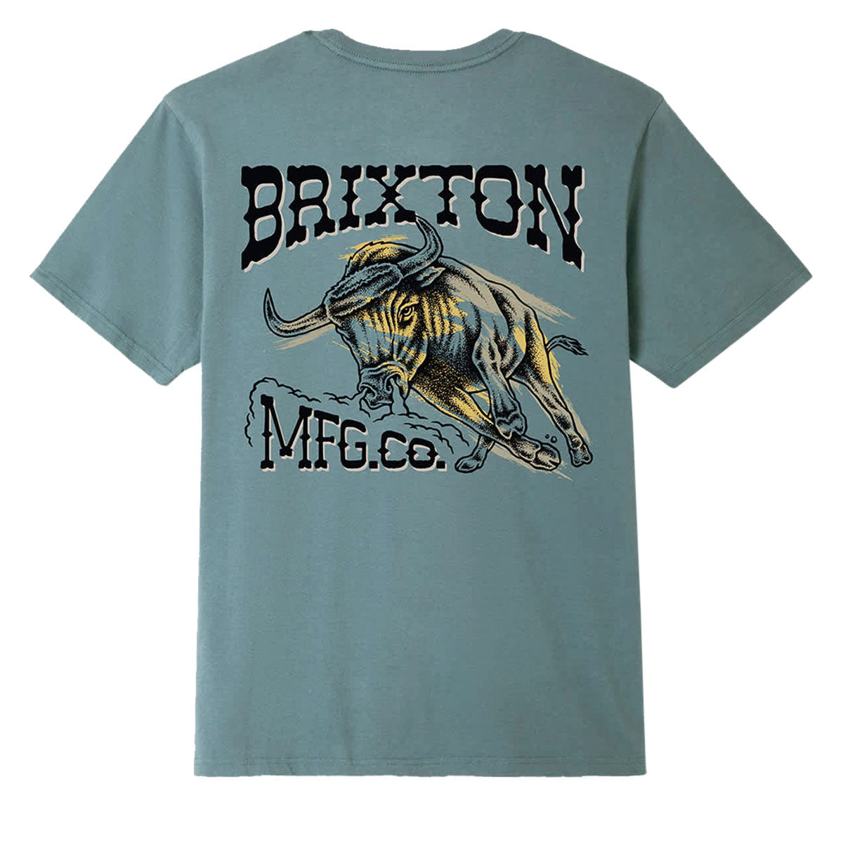 Brixton Barquero T-Shirt - Ocean Breeze image 1