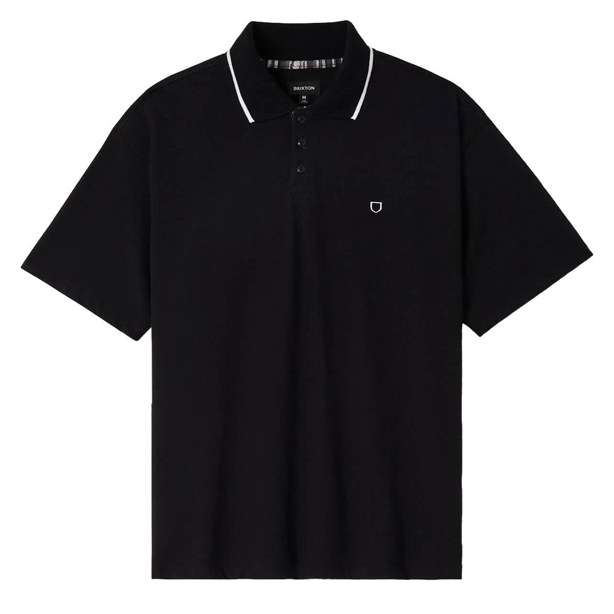 Brixton Anton Polo Shirt - Black image 2