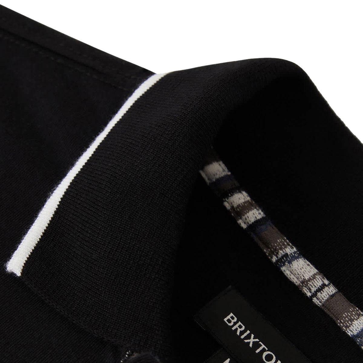 Brixton Anton Polo Shirt - Black image 3