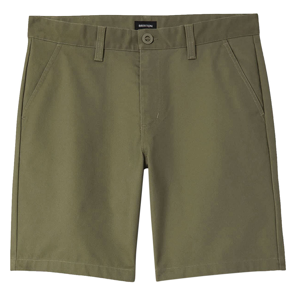 Brixton Santo Chino Shorts - Olive Surplus image 1