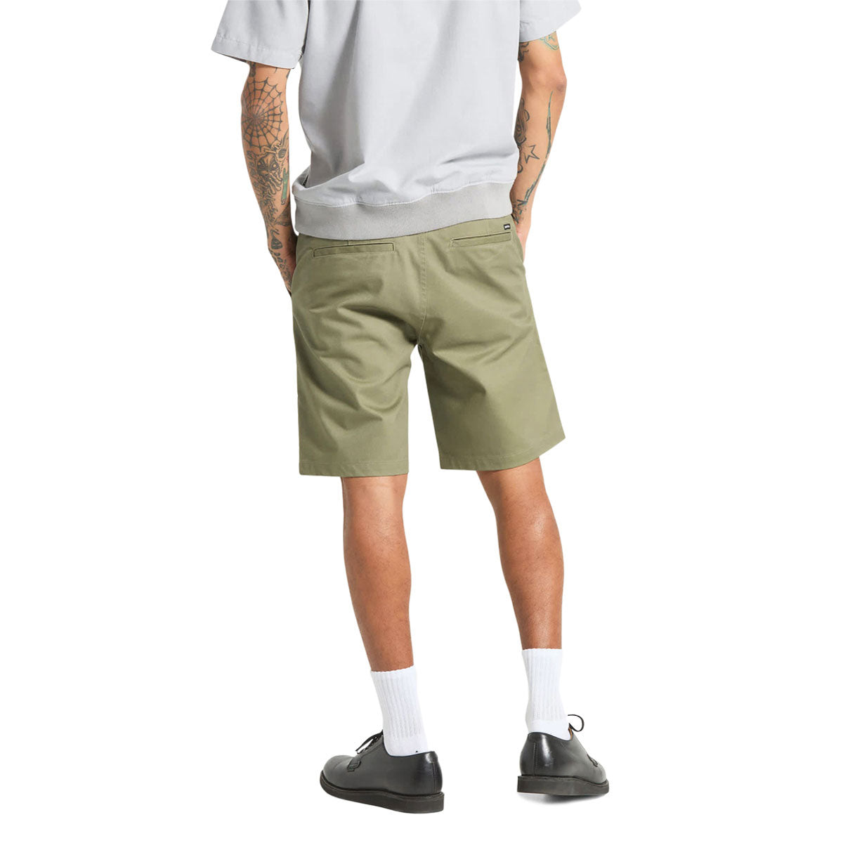 Brixton Santo Chino Shorts - Olive Surplus image 4