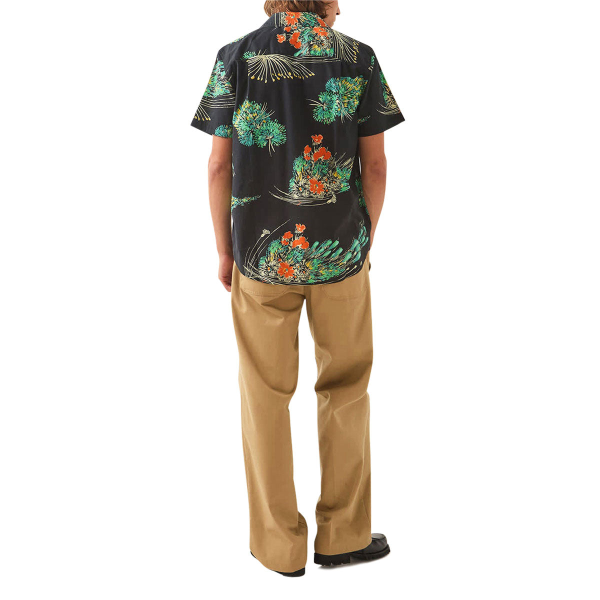 Brixton Charter Print Shirt - Black/Floral image 5