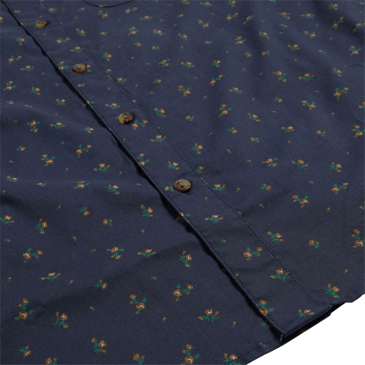 Brixton Charter Print Shirt - Washed Navy/Micro Floral image 4