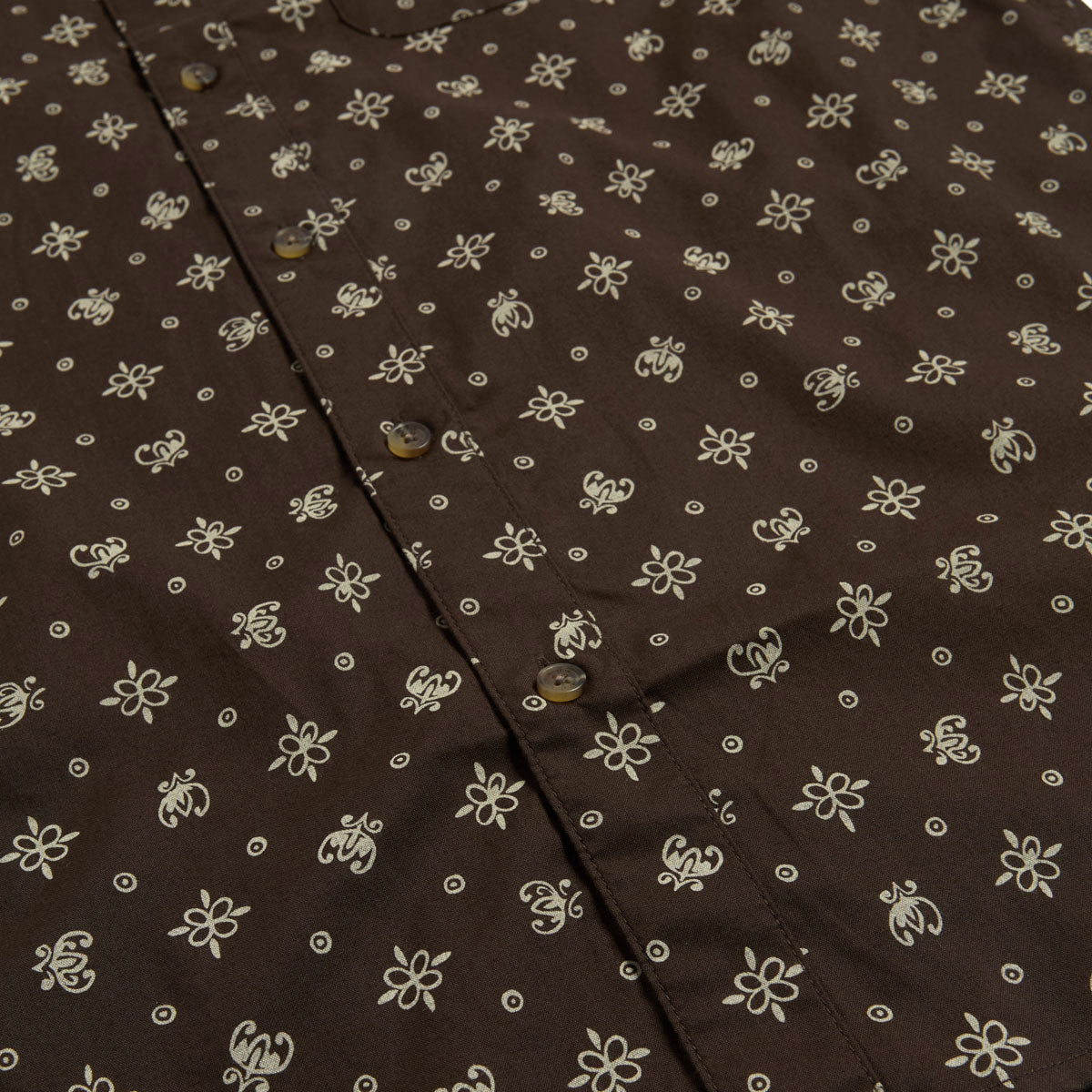 Brixton Charter Print Shirt - Walnut Brown Bandana image 4