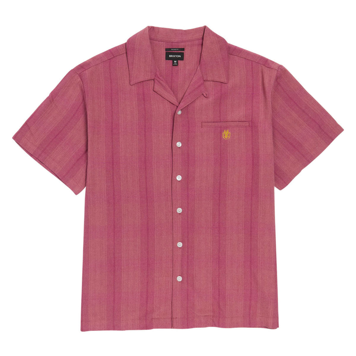 Brixton Century Woven Shirt - Pink Shadow Plaid image 1