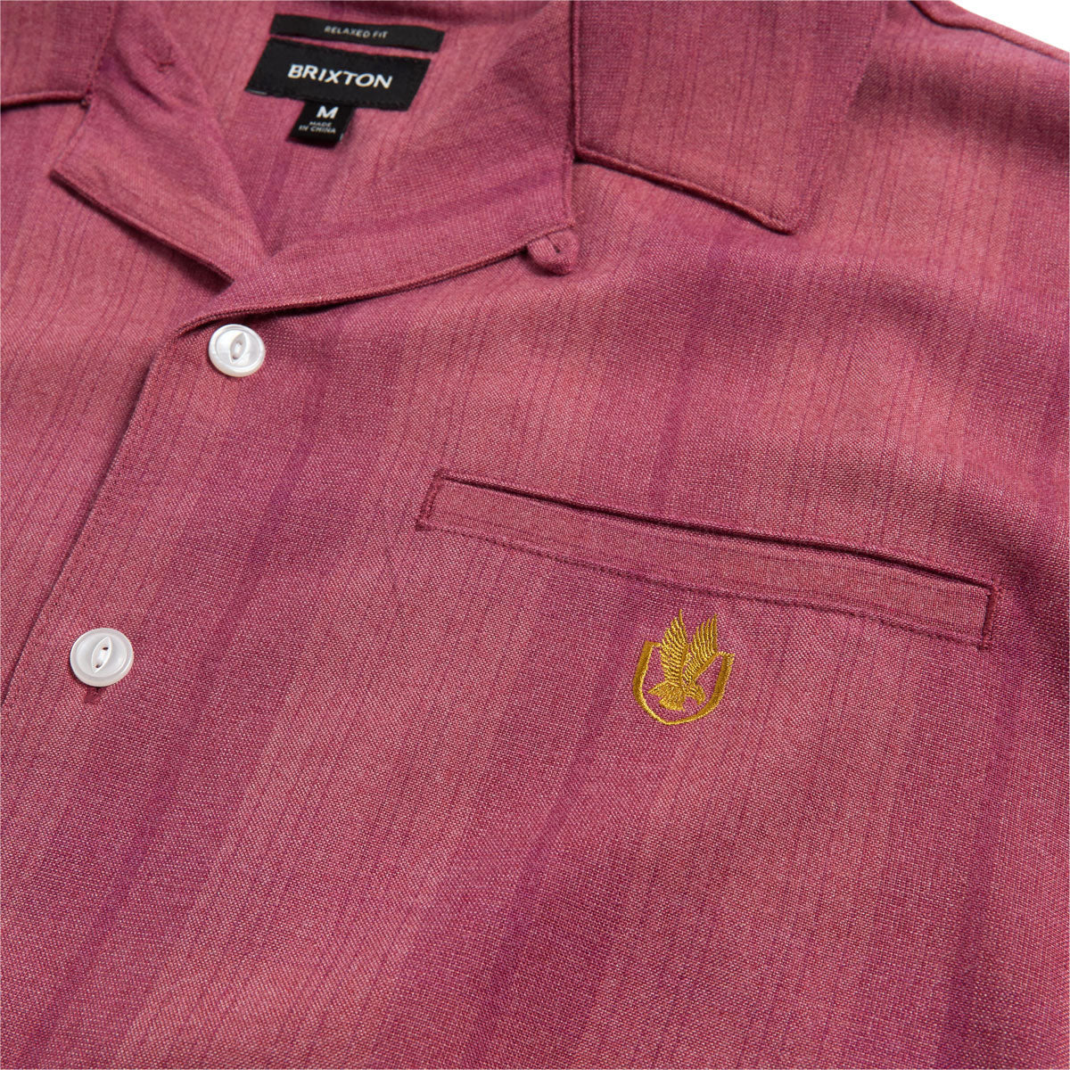 Brixton Century Woven Shirt - Pink Shadow Plaid image 2