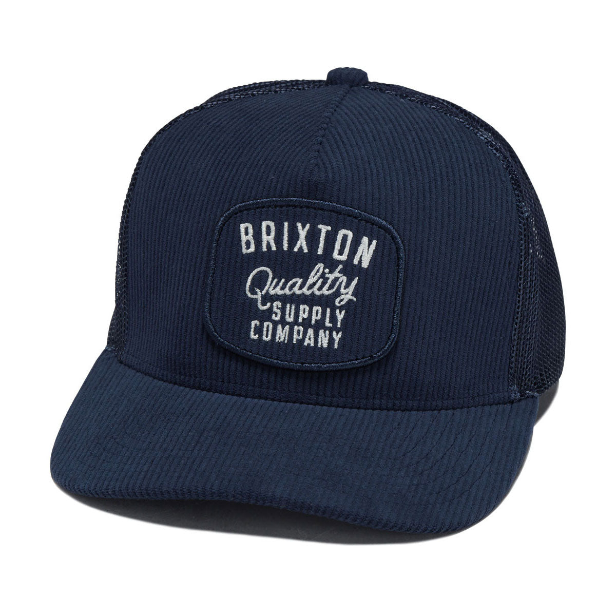 Brixton Hubal C Mp Trucker Hat - Dark Navy Corduroy image 1