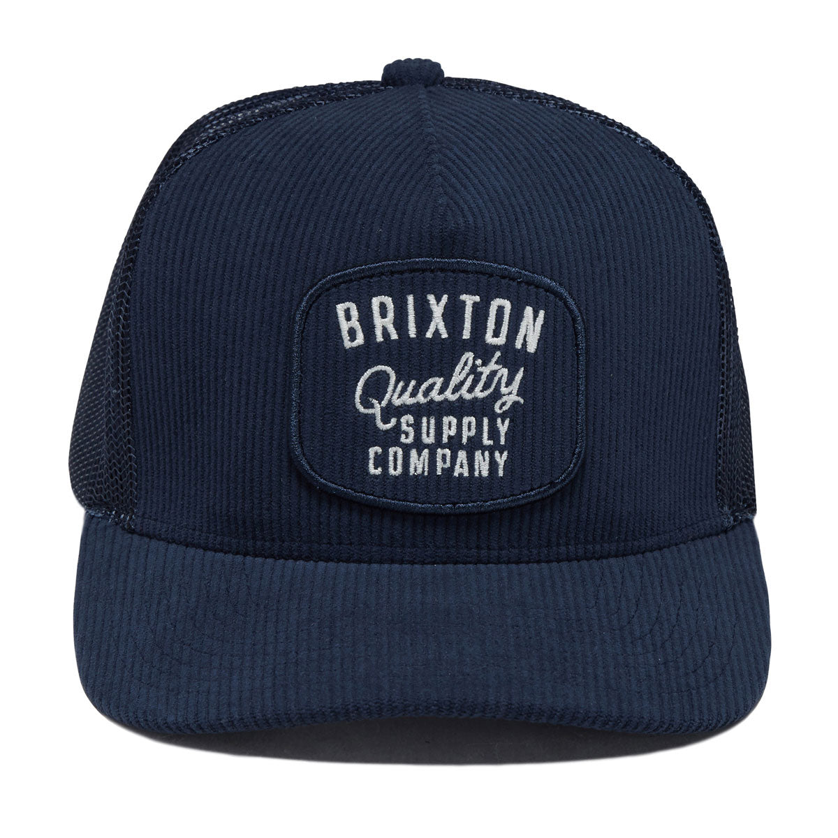 Brixton Hubal C Mp Trucker Hat - Dark Navy Corduroy image 3