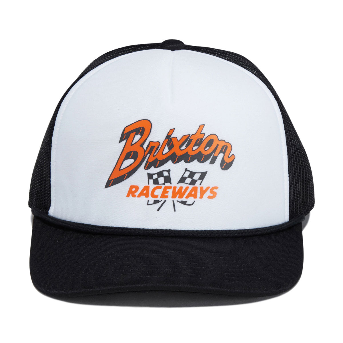 Brixton Clemont Trucker Hat - Black/White image 3