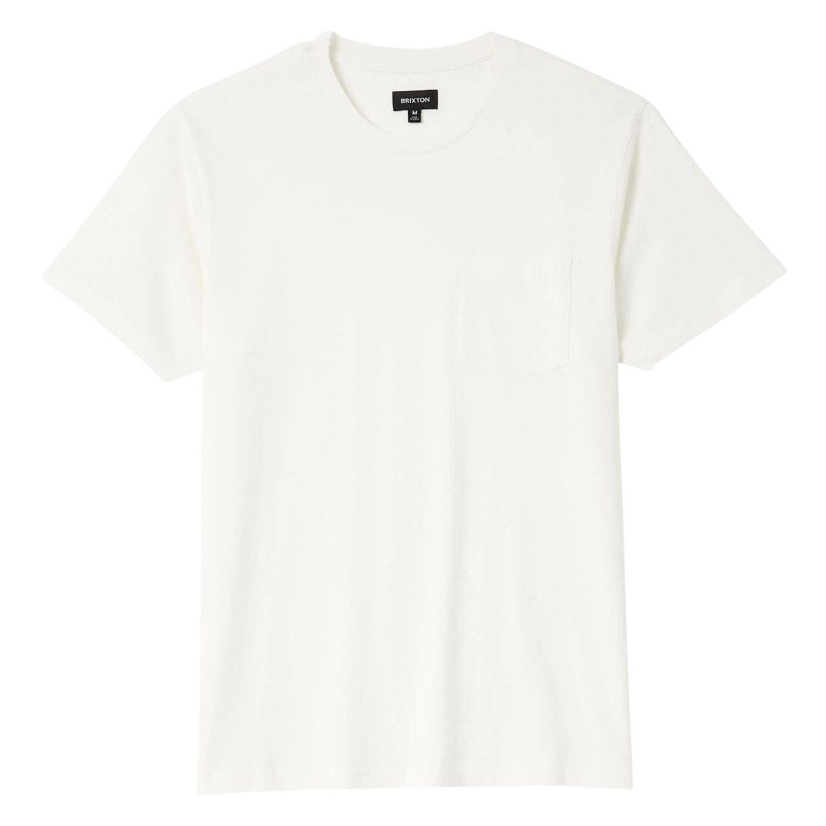 Brixton Baseline Pocket T-Shirt - Off White Vintage Wash image 1