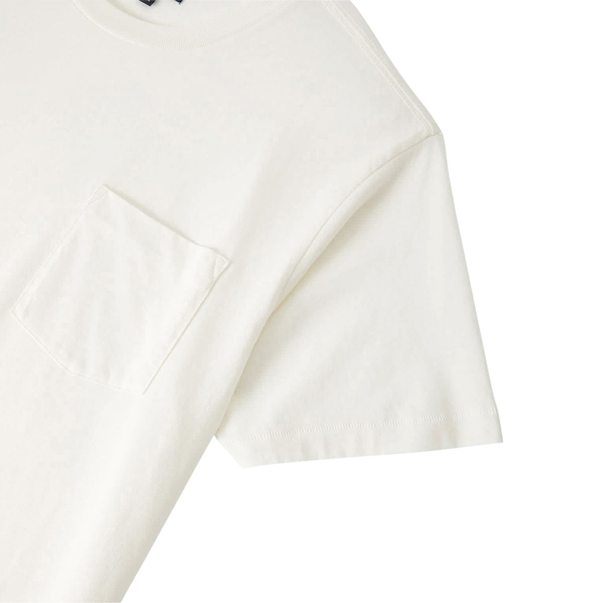 Brixton Baseline Pocket T-Shirt - Off White Vintage Wash image 3