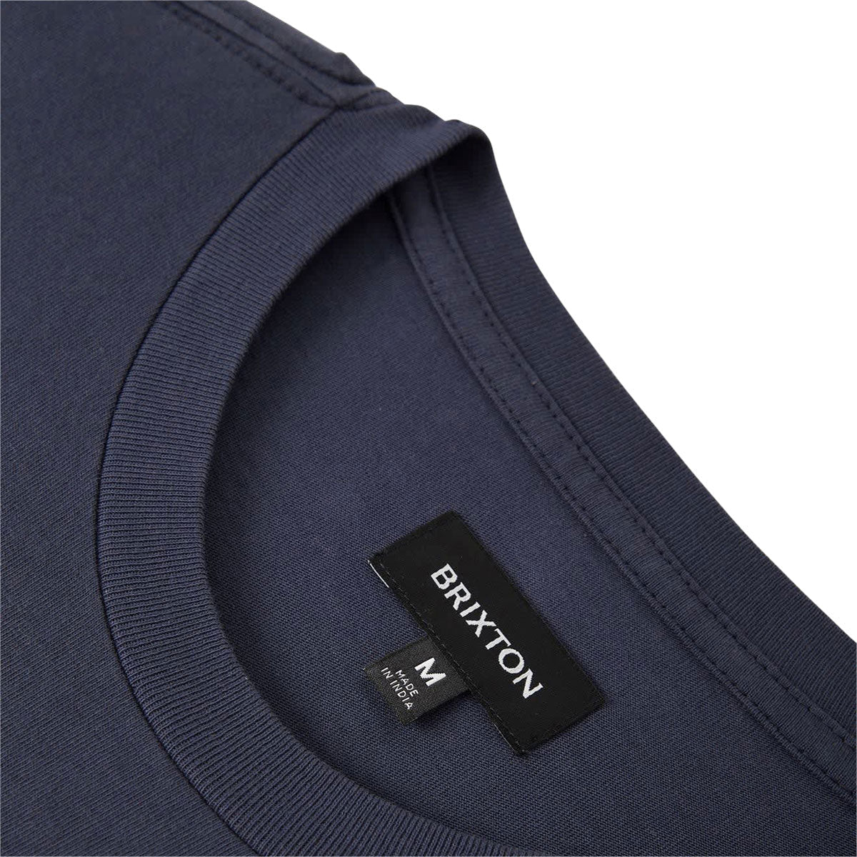 Brixton Baseline Pocket T-Shirt - Washed Navy Vintage Wash image 3