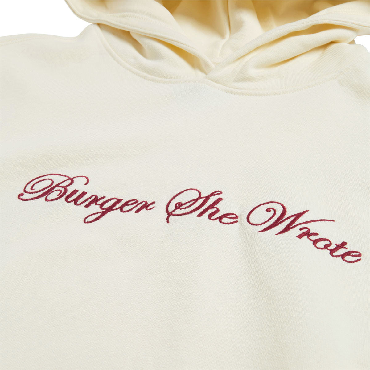 Brixton Burger She Wrote Hoodie - Natural image 3