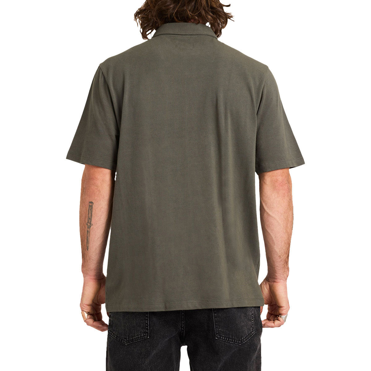 Volcom Chavo Button Down Shirt - Castlerock image 2